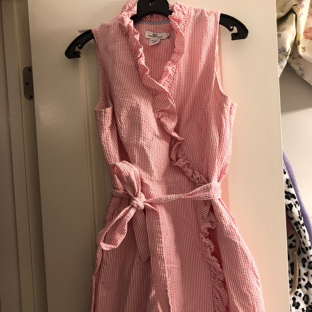 vineyard vines wrap dress